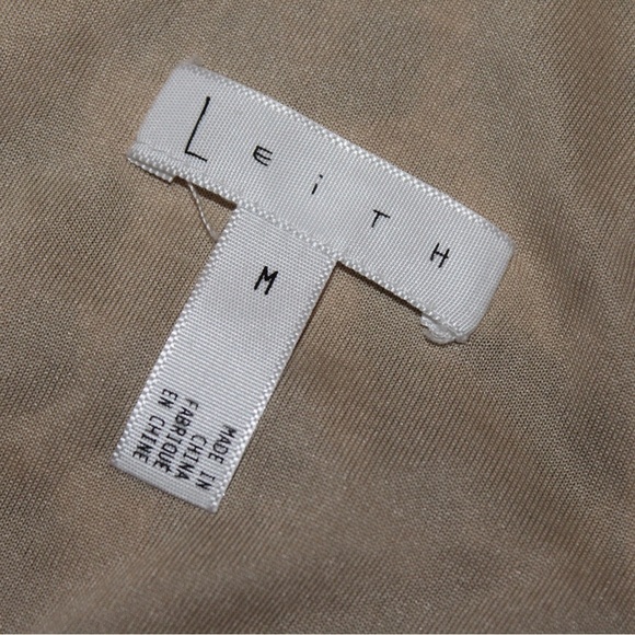 LEITH Leopard Print Gold Accents Top Going Out Nightlife - Picture 4 of 5